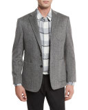 Cashmere Herringbone Blazer
