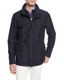Hybrid Field Jacket, Navy