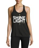 Shine Light Arrow Racerback Tank Top