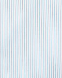 Fine-Stripe Dress Shirt, White/Aqua/Gray