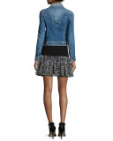 Sleeveless Ruched Jersey Tank 