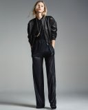 Shane Metallic Wide-Leg Jumpsuit