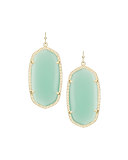Danielle Earrings, Chalcedony