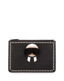 Karlito Pouch with Mink Fur Detail