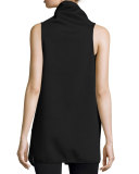 Revolver Reversible Wrap Vest, Gray/Black
