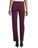 Straight-Leg Suiting Pants