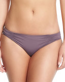 Monique Ruched-Side Swim Bottom