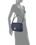 Britten Leather Shoulder Bag, Hudson Bay