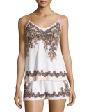 Antique Lace-Print Cami