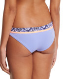 Lavender Timbers Reversible Hipster Swim Bottoms, Multi Colors