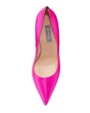 Fawn Pointed-Toe Pump, Pink