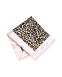 Cheetah Burp Cloth Set, Plain