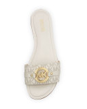 Molly Flat Logo Slide Sandal