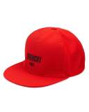 Logo Flat-Bill Hat, Red