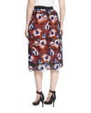 Summer Lace A-Line Skirt, Multicolor