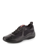 Punta Ala Leather Sneaker, Black