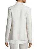 Sedeia LS2 Saxton Open-Front Blazer, Pearl Ivory