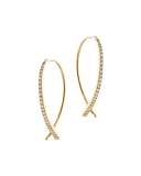 Flawless Vol 6 Upside Down Diamond Hoop Earrings