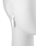 Empire Silver-Plated Drop Earrings
