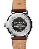 47mm Runwell Men's Watch, Cool Gray/Cognac