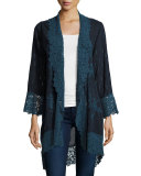 Lolita Lacy Georgette Jacket, Navy Shadow