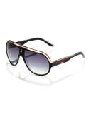 Speedway Keelf Navigator Sunglasses, Black/Orange