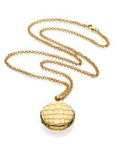 Limited Edition Beautiful Golden Alligator Necklace