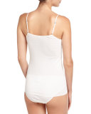 Franca Spaghetti-Strap Camisole, Off White
