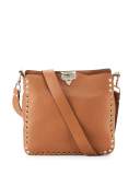 Rockstud Small Flip-Lock Hobo Bag