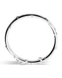 Three-Row Linked Bamboo Bangle