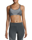 Plush Hour Tri-Panel Sports Bra