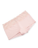 Sonia Solid Boyshorts, Pink Lilly