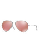 Standard Mirrored Aviator Sunglasses
