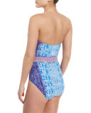 Marrakech Express Underwire One-Piece Swimsuit W/Belt, Multi