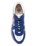 Brielle Suede & Leather Sneaker, Multi