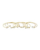 Kinsley Bracelet Set in Yellow Gold Plate