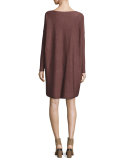 Merino Wool Long-Sleeve Dress 