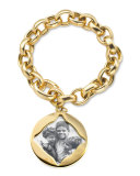 Rosalind 18k Gold Photo-Charm Bracelet