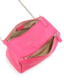 Pandora Mini Chain Sugar Satchel Bag, Bright Pink