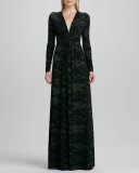 CLSSC LONG CAFTAN LS DRESS
