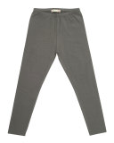 Stretch Jersey Leggings, Gray, Size 3-8