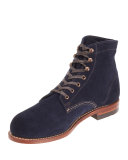 1000 Mile Suede Boot, Navy