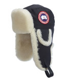 Shearling Fur Pilot Hat