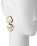 Freeform Double-Drop Earrings