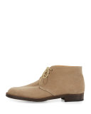 Flat Suede Chukka Boot