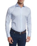 Terrace Check Sport Shirt, Lilac