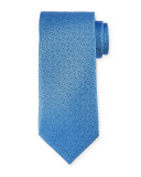 Neat Interlocking Silk Tie