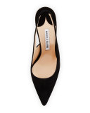 Allura Suede 105mm Slingback Pump