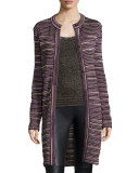 LUREX RIPPLE STITCH COAT