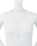 Petite Sterling Silver Initial "Z" Locket Necklace